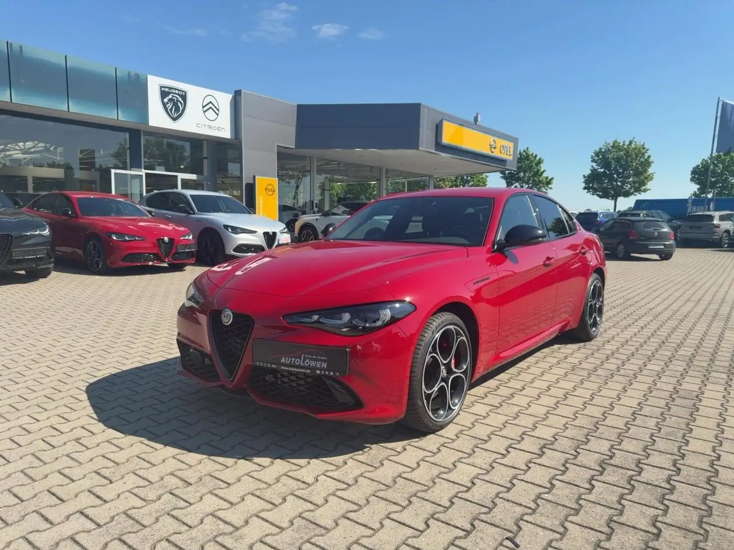 Alfa Romeo Giulia 2.0 Turbo 16V Competizione Q4 (EURO 6d) Rot - 1