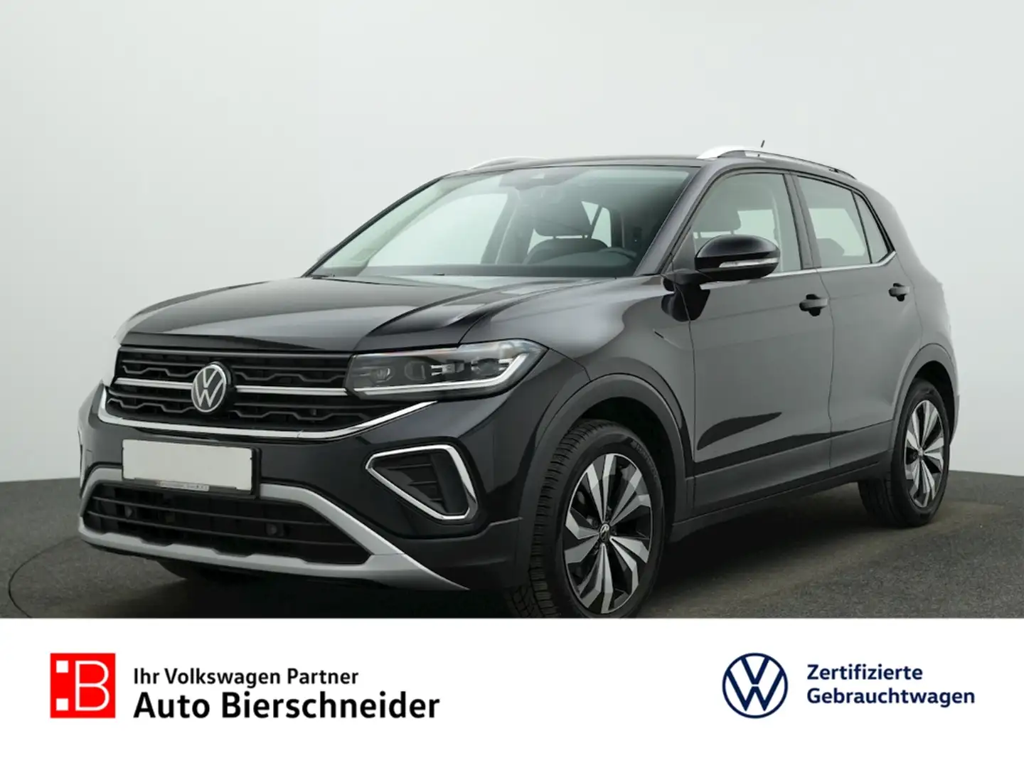 Volkswagen T-Cross 1.0 TSI DSG Style IQ.LIGHT AHK NAVI KAMERA Schwarz - 1