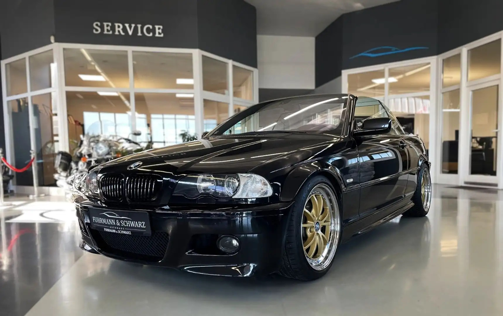 BMW 318 iCabrio E46 M Sport Leder,ele.Verdeck,Xenon Černá - 2