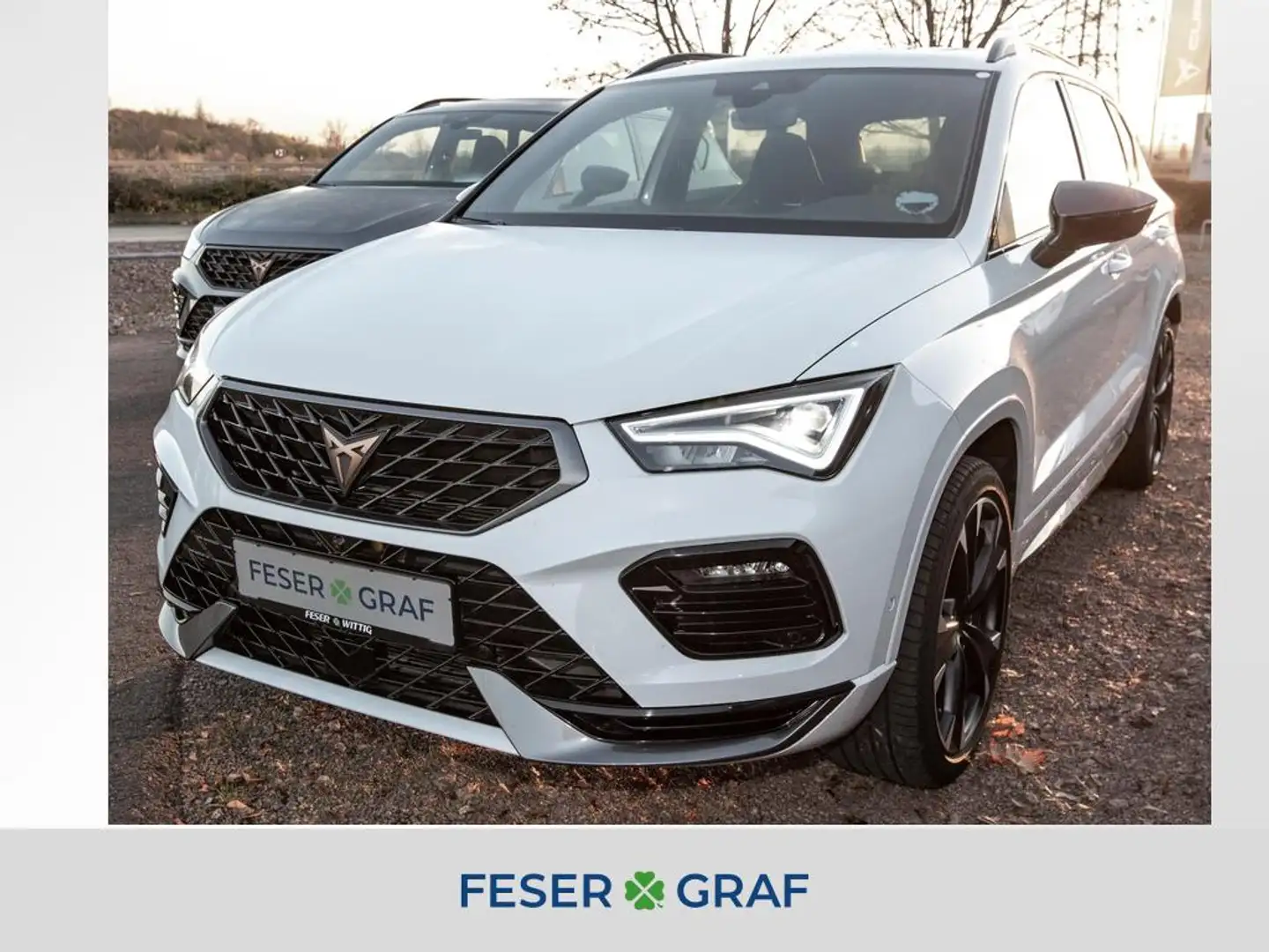 CUPRA Ateca VZ 2.0 TSI DSG LED/Navi/AHK/Pano/ACC/Kessy Weiß - 1