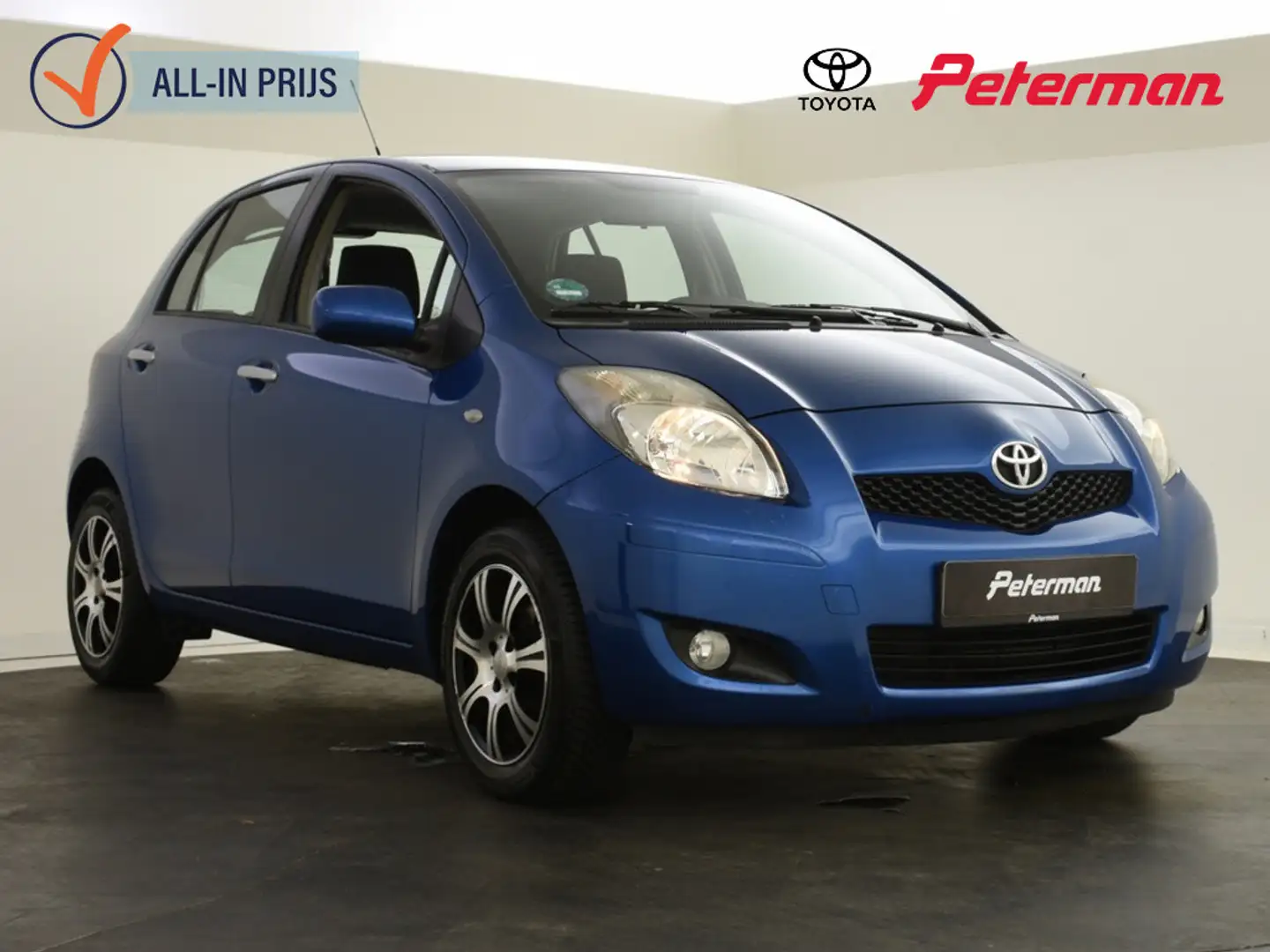 Toyota Yaris 1.3 VVTi Aspiration 100PK Cruise Control / Trekhaa Blauw - 1