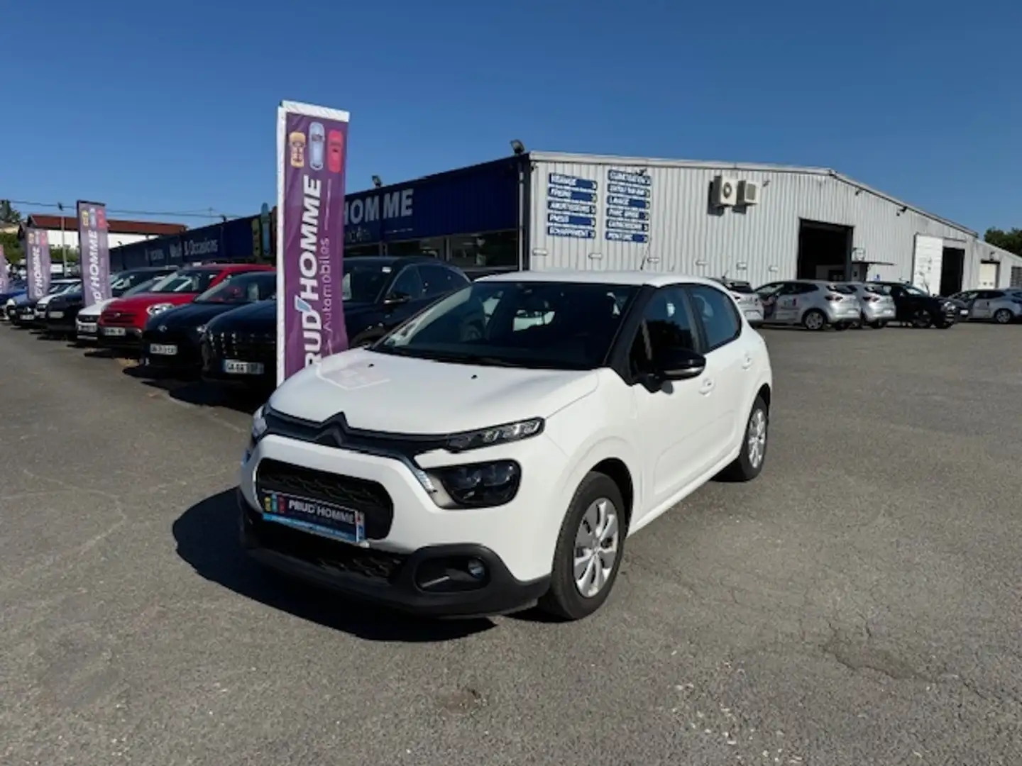 Citroen C3 1.2 PURETECH 83CH S\u0026S  FEEL BUSINESS Wit - 1