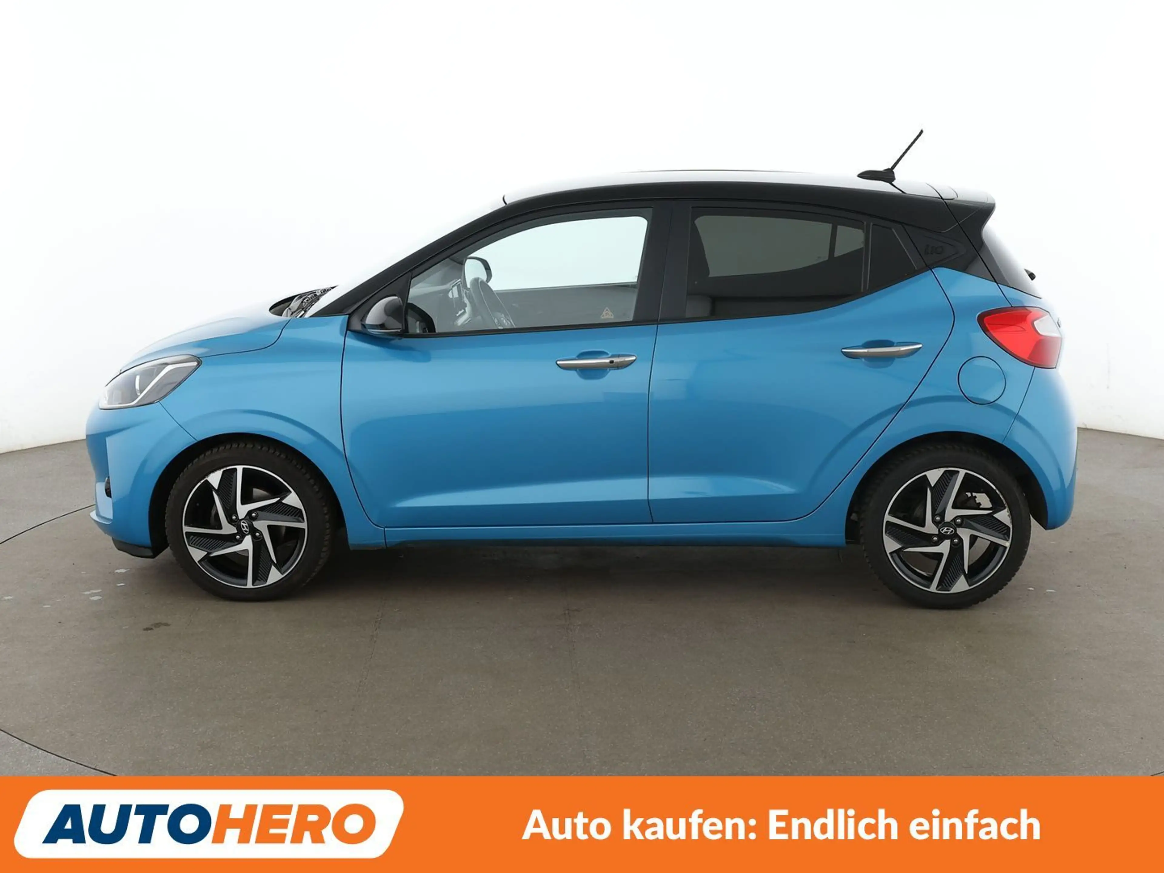 Hyundai i10 1.2 Trend Aut.*NAVI*TEMPO*CAM*PDC*SHZ*ALU*KLIMA* — photo 3