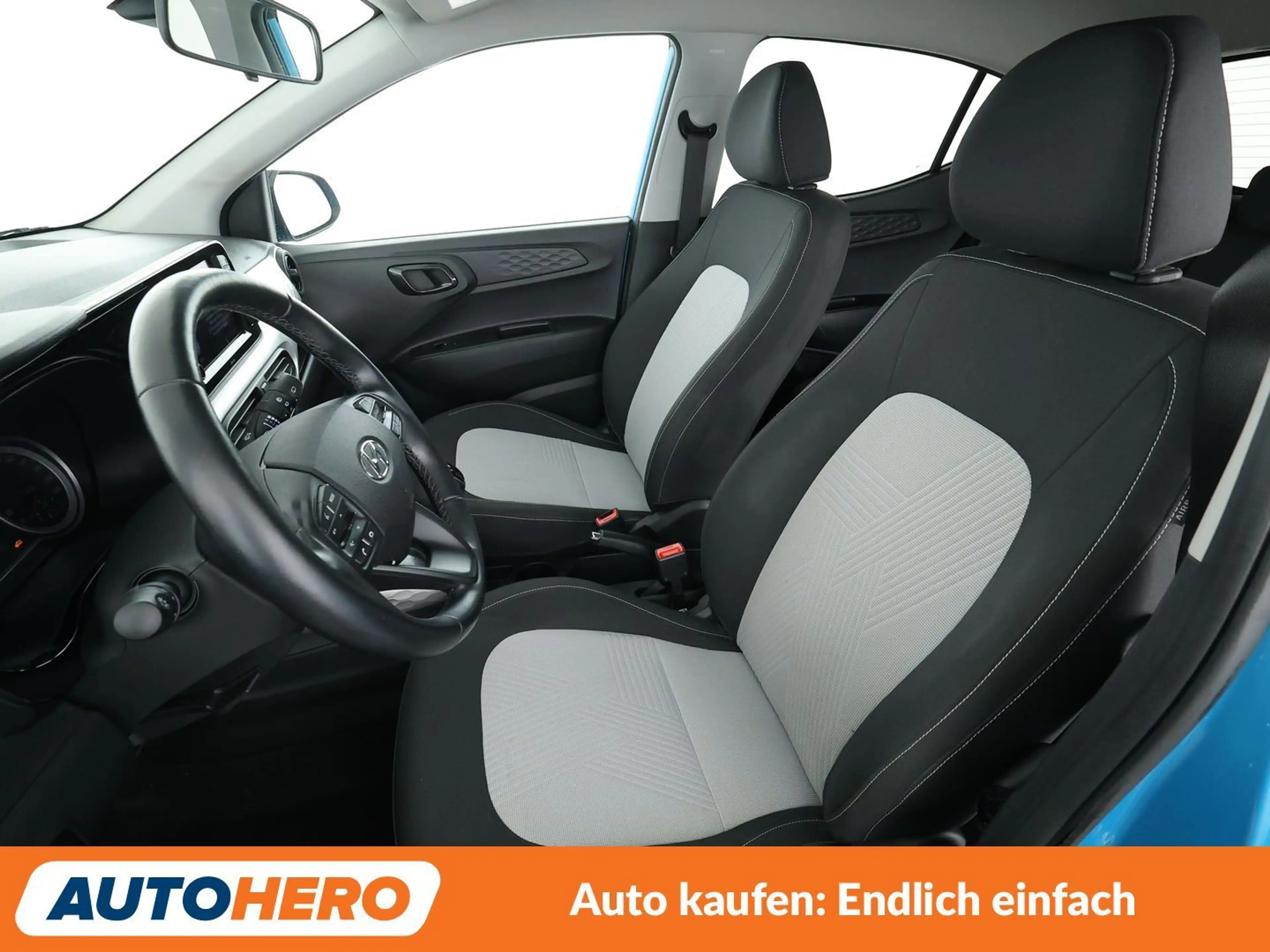 Hyundai i10 1.2 Trend Aut.*NAVI*TEMPO*CAM*PDC*SHZ*ALU*KLIMA* — photo 10