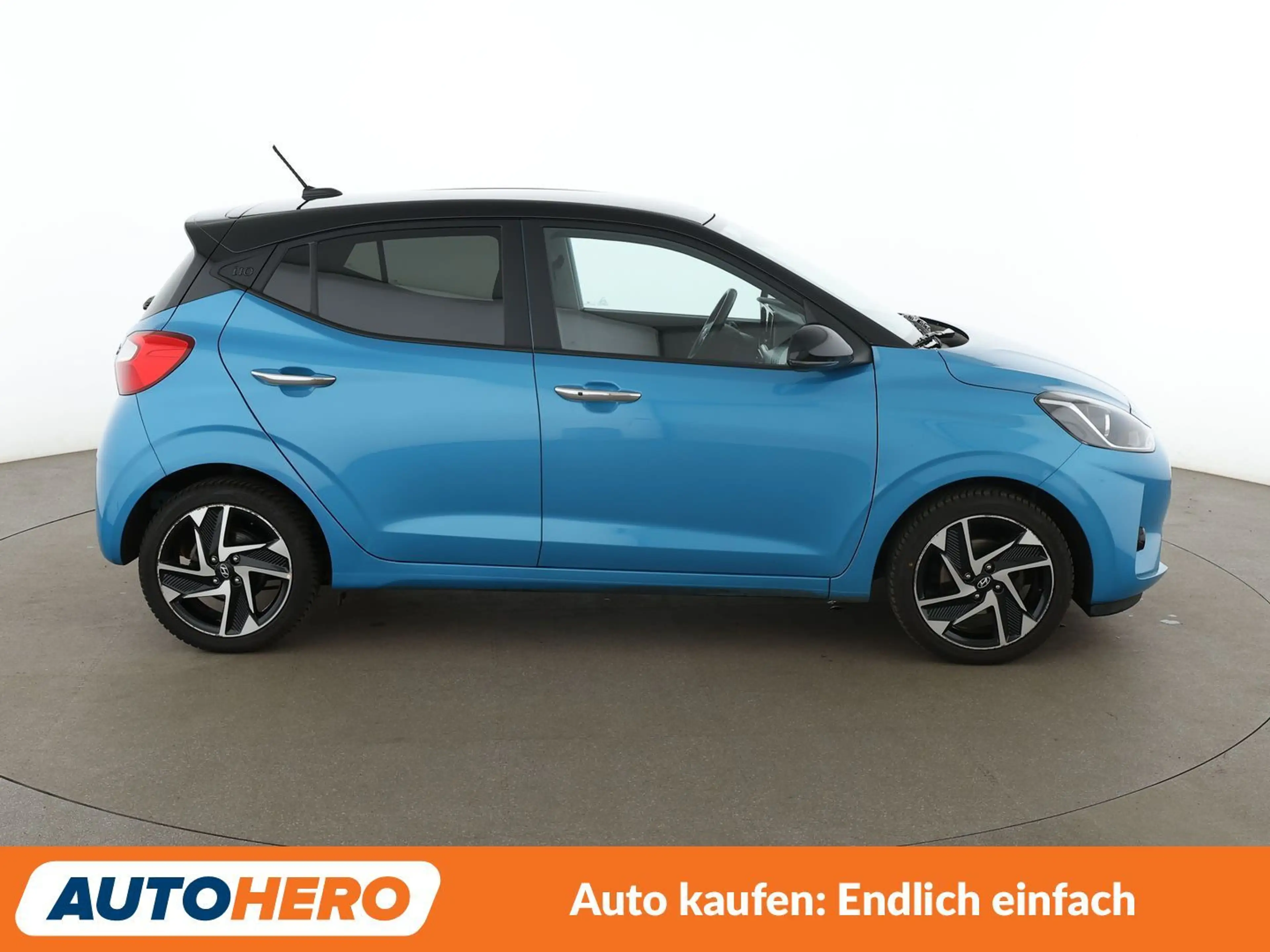 Hyundai i10 1.2 Trend Aut.*NAVI*TEMPO*CAM*PDC*SHZ*ALU*KLIMA* — photo 7