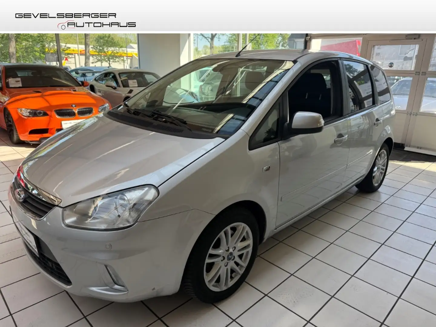 Ford C-Max Ghia 2.0 Automatik Klimaautomatik PDC Silber - 1