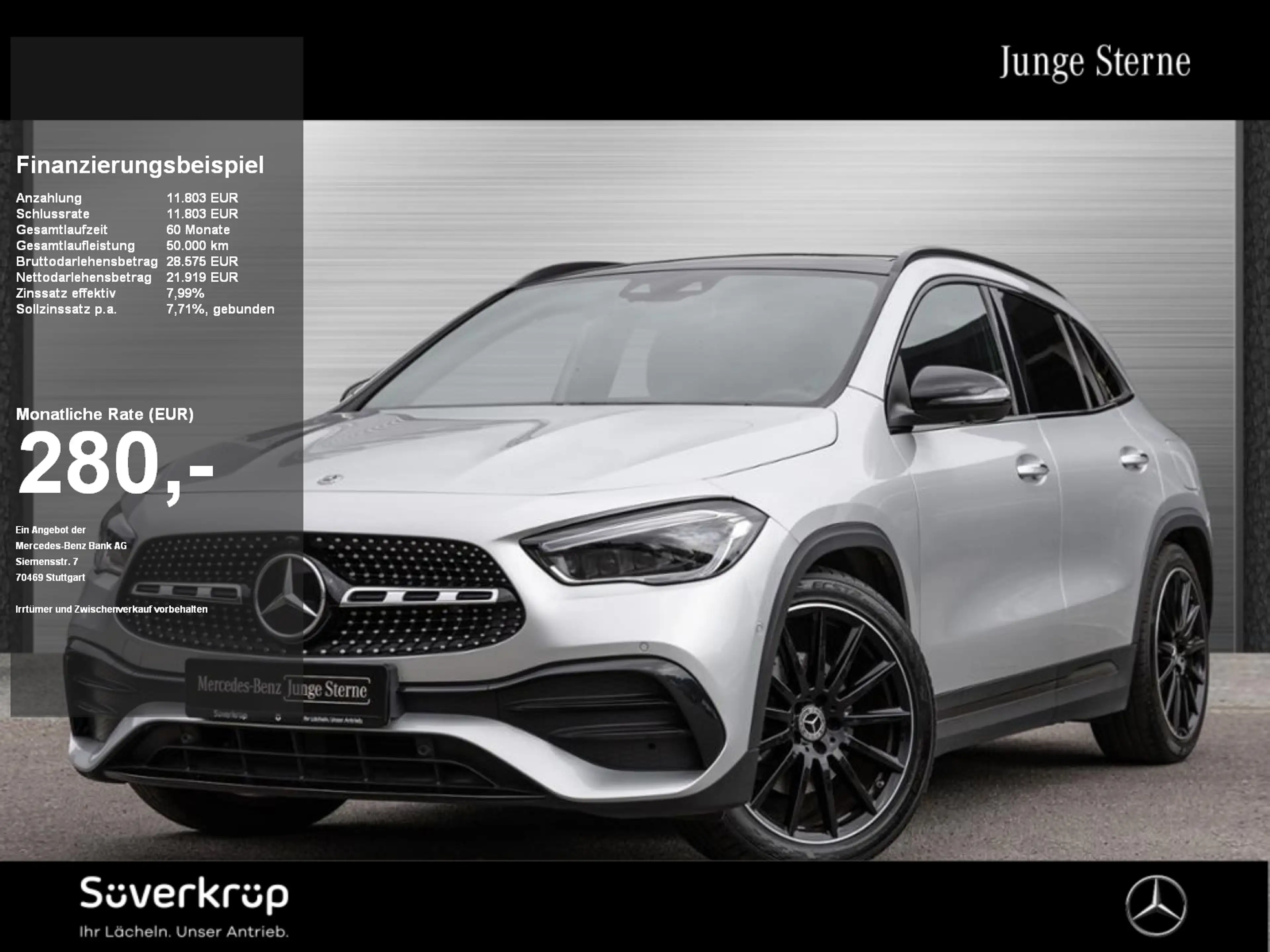 Mercedes-Benz GLA 220 d AMG NIGHT MULTI 360 AHK KAMERA PANO