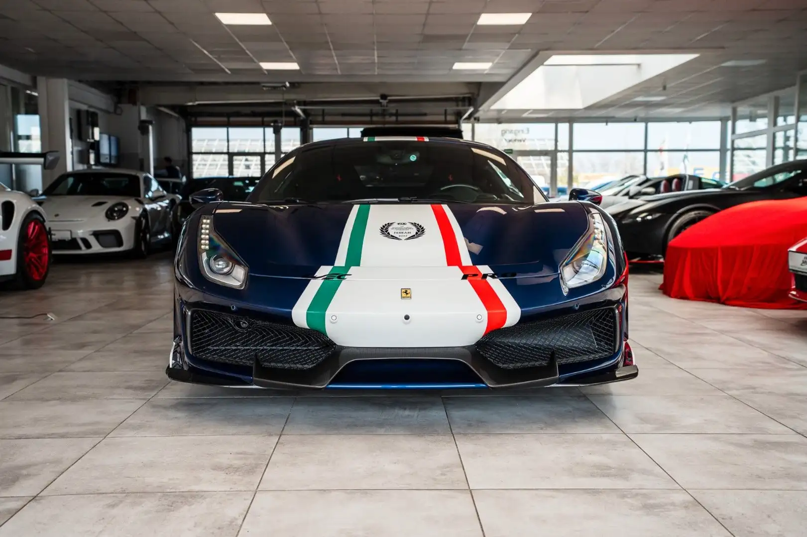 Ferrari 488 Piloti *Tailor Made *117km *NEW *STOCK Blauw - 2