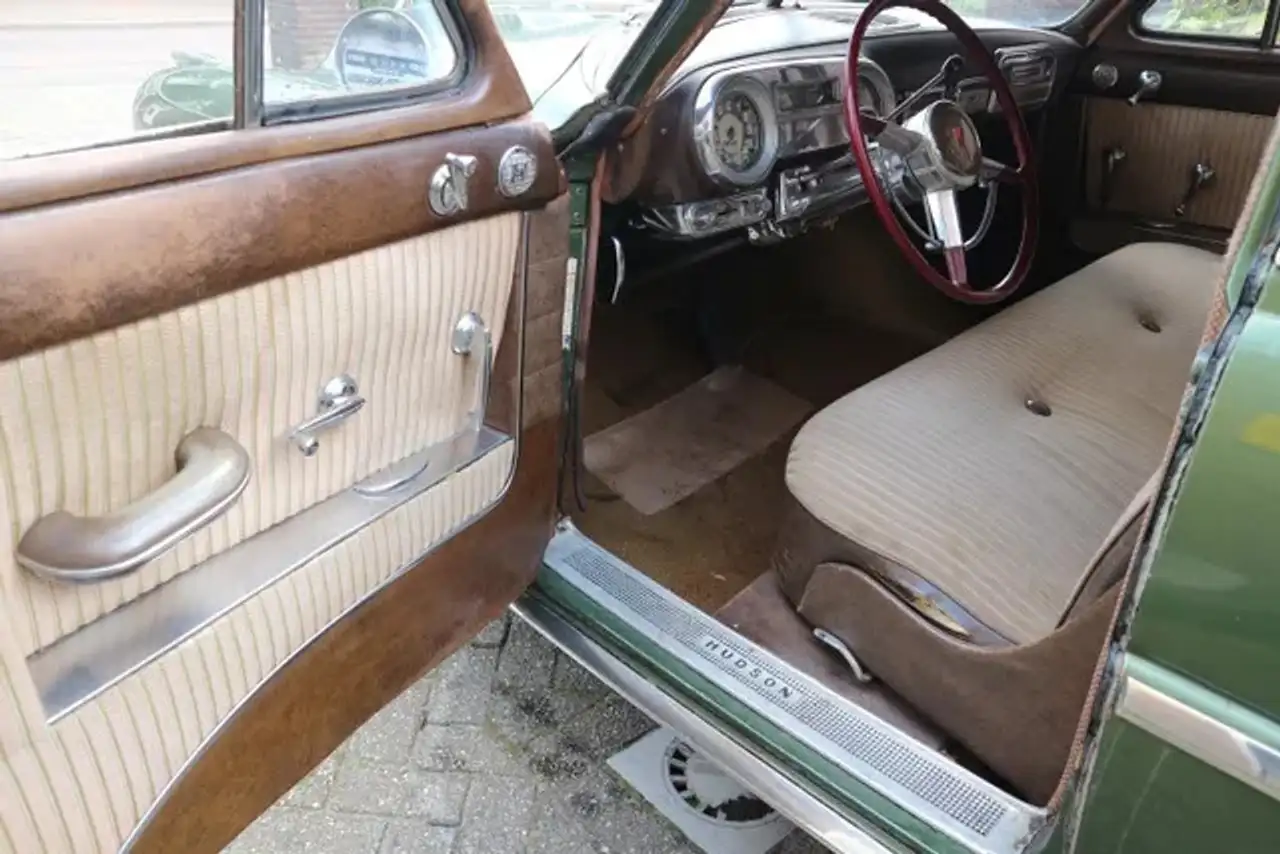 Hudson Hornet 1952 Automaat Technisch Gerestaureerd (In zeer goede staat), foto 6