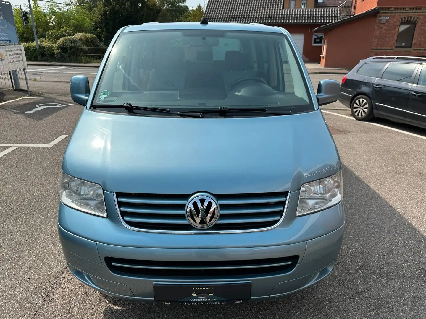 Volkswagen T5 Transporter T5 Multivan Atlantis*7 SITZER*STANDHEIZUNG*AHK* Blau - 2