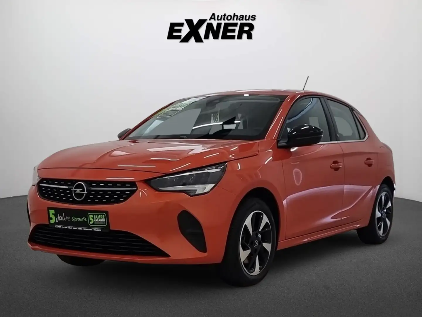 Opel Corsa-e ELEGANCE - 50kWh *Rückfahrkamera*LED*DAB Orange - 2
