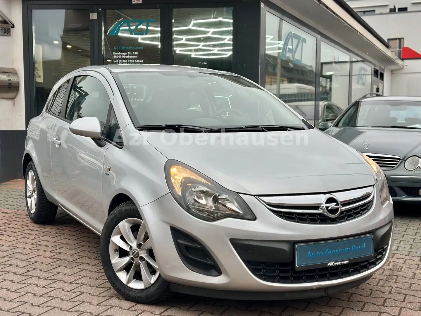 Opel Corsa D 1.2 Energy*2.HAND*STEUERKETTE NEU*TÜV* Silber - 1