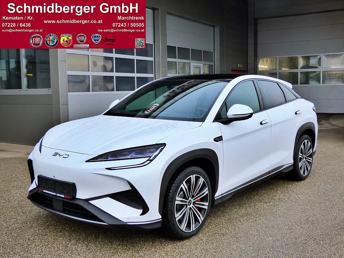 BYD Sealion 7 Excellence Österreich Paket 91.5 kWh AWD Lager Wit - 1