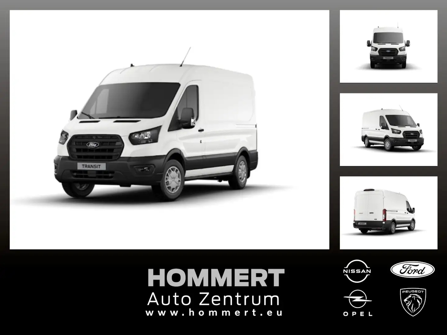 Ford Transit Kasten 350 L3 H3 Trend *PDC*CAM*SYNC 4* Blanc - 1