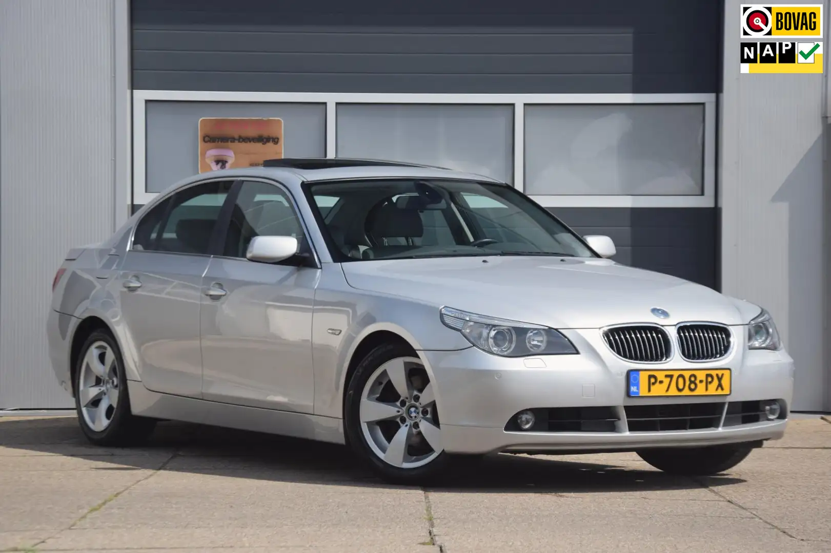 BMW 530 5-serie 530i Executive OPENDAK/LEER/XENON Gris - 1