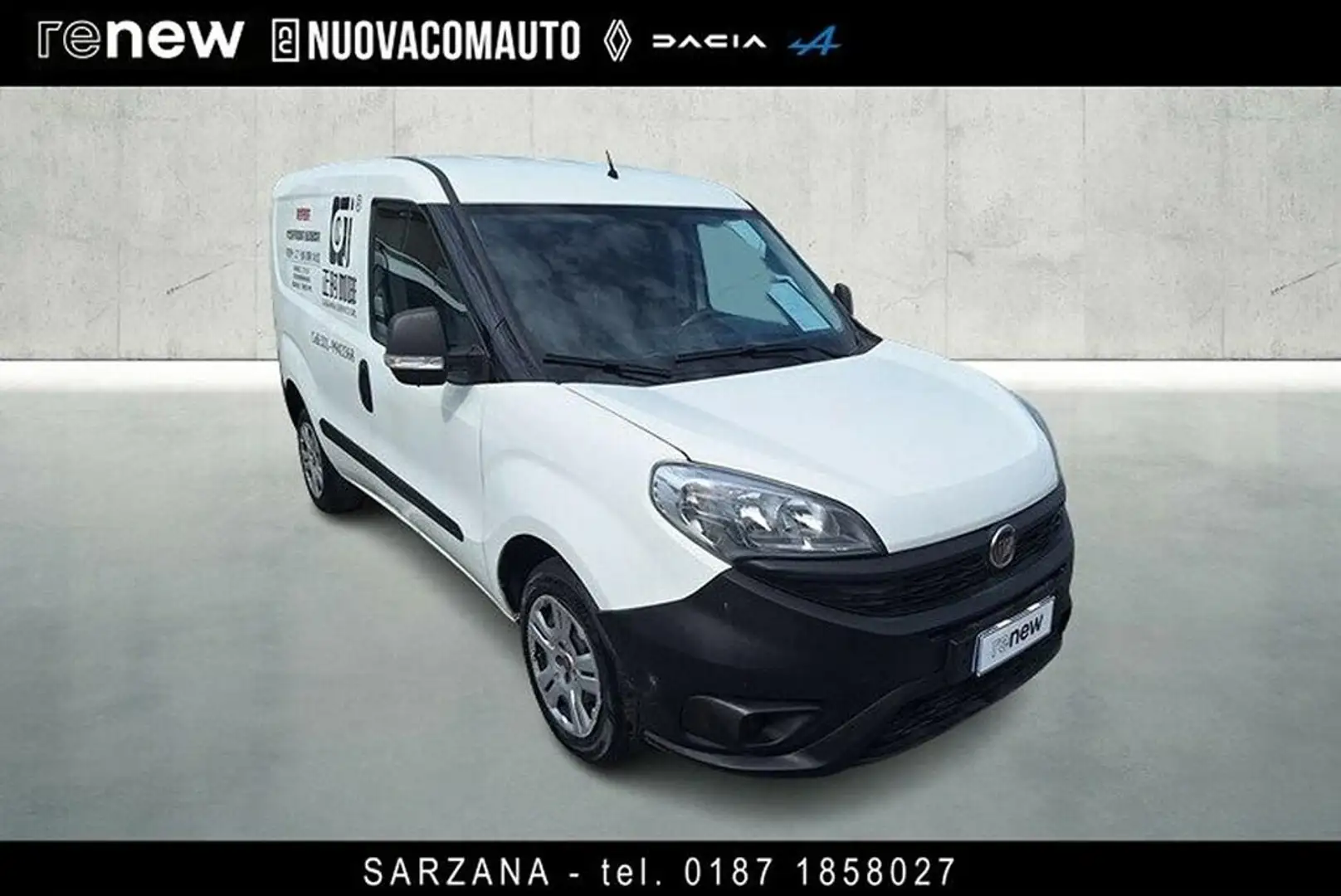 Fiat Doblo cargo 1.3 mjt 16v SX 95cv E6 Bianco - 2