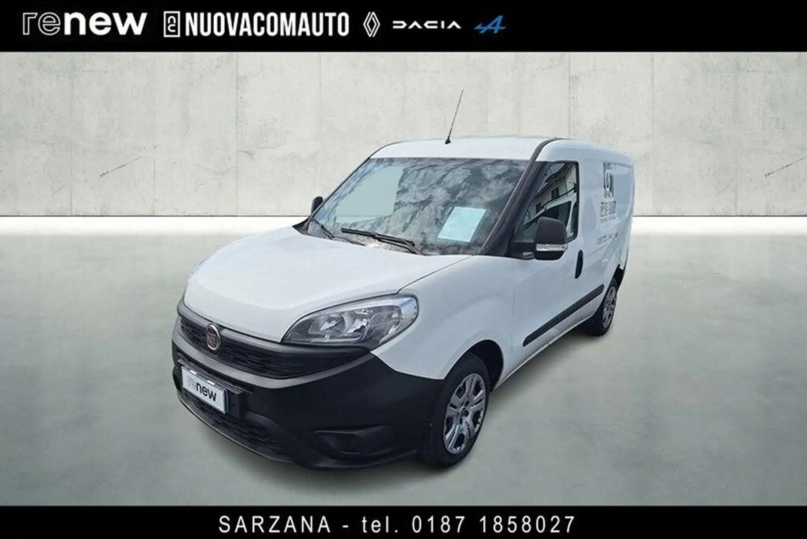 Fiat Doblo cargo 1.3 mjt 16v SX 95cv E6 Bianco - 1