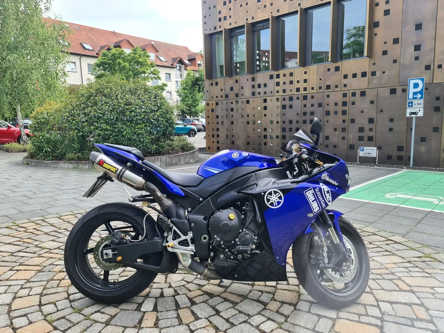 Yamaha YZF-R1 RN22  Akrapovic Niebieski - 1