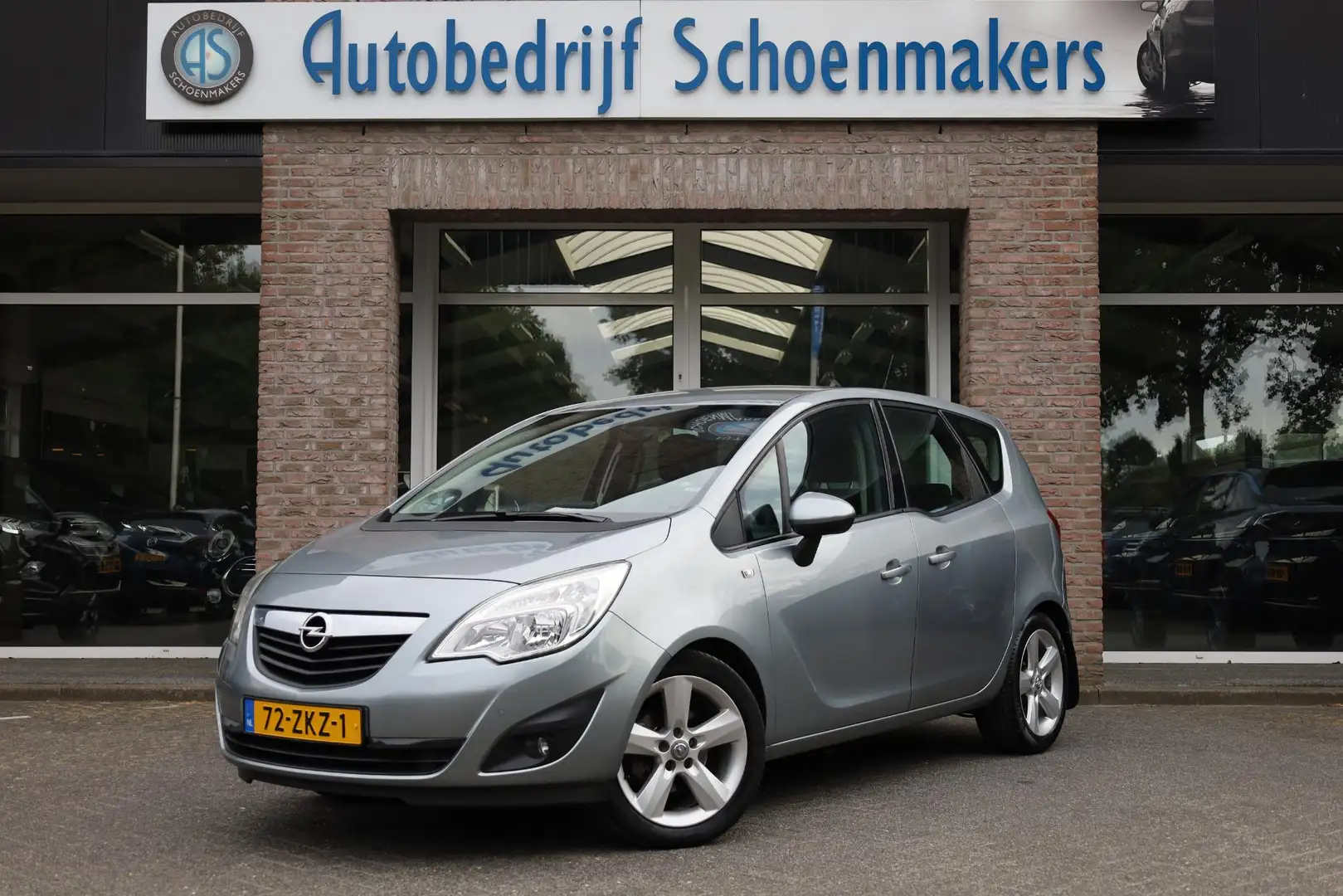 Opel Meriva 1.4 Turbo Cosmo TREKHAAK CRUISE NAVI VOICE AIRCO B Grijs - 1