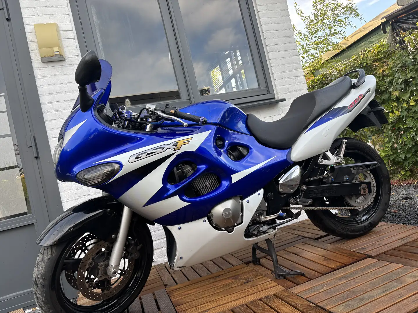 Suzuki GSX 600 gsx600f Blauw - 1