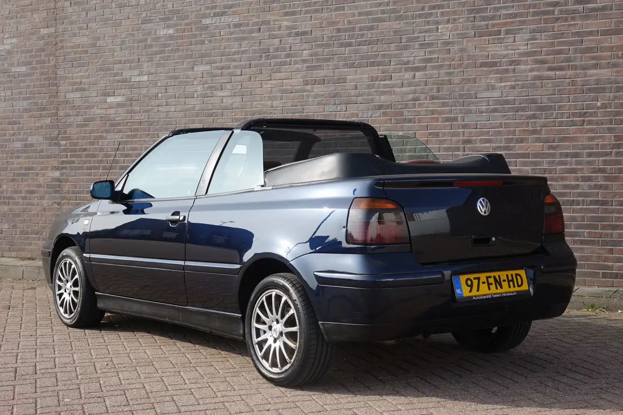 Volkswagen Golf Cabriolet 1.8 Highline, blauwe stoffen elektrisch bediende k, foto 5