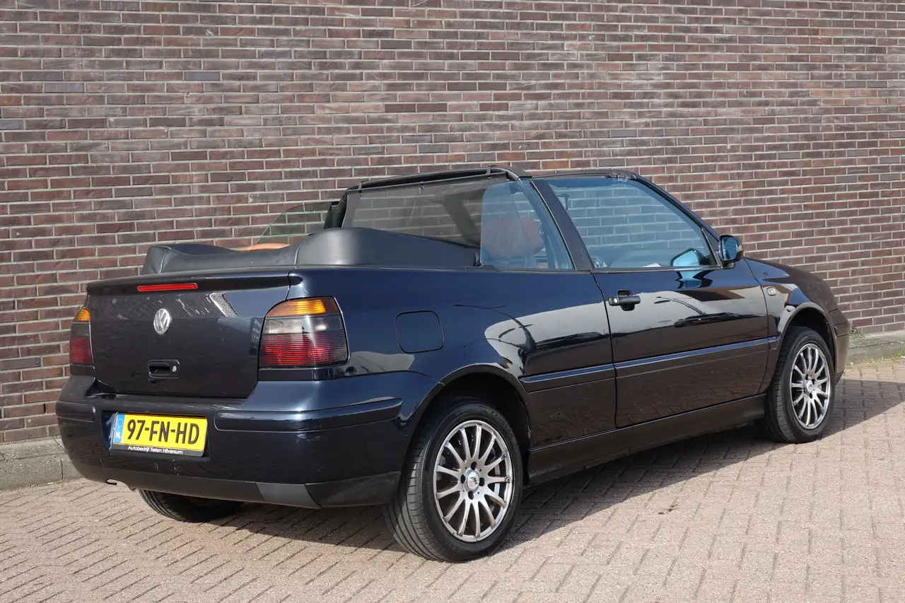 Volkswagen Golf Cabriolet 1.8 Highline, blauwe stoffen elektrisch bediende k, foto 6