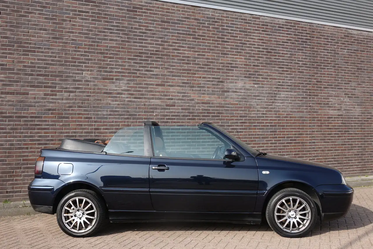 Volkswagen Golf Cabriolet 1.8 Highline, blauwe stoffen elektrisch bediende k, foto 4