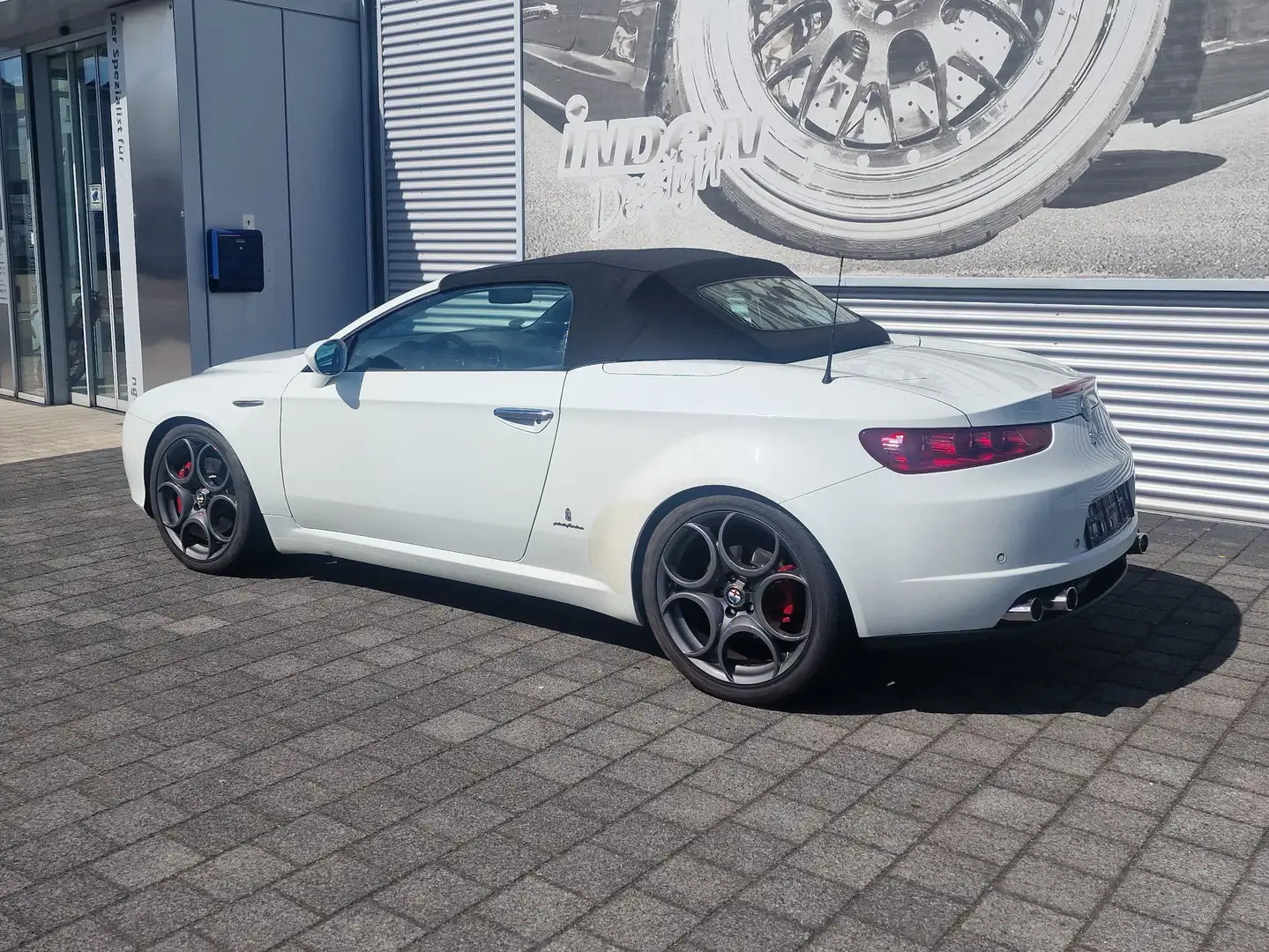 Alfa Romeo Spider Spider 1.8 TBi 16V 19Zoll Sportauspuff, tiefer Weiß - 2