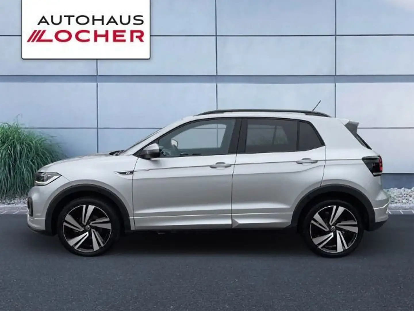 Volkswagen T-Cross R-Line 1.5 TSI DSG, Navi, Rear View Plateado - 2