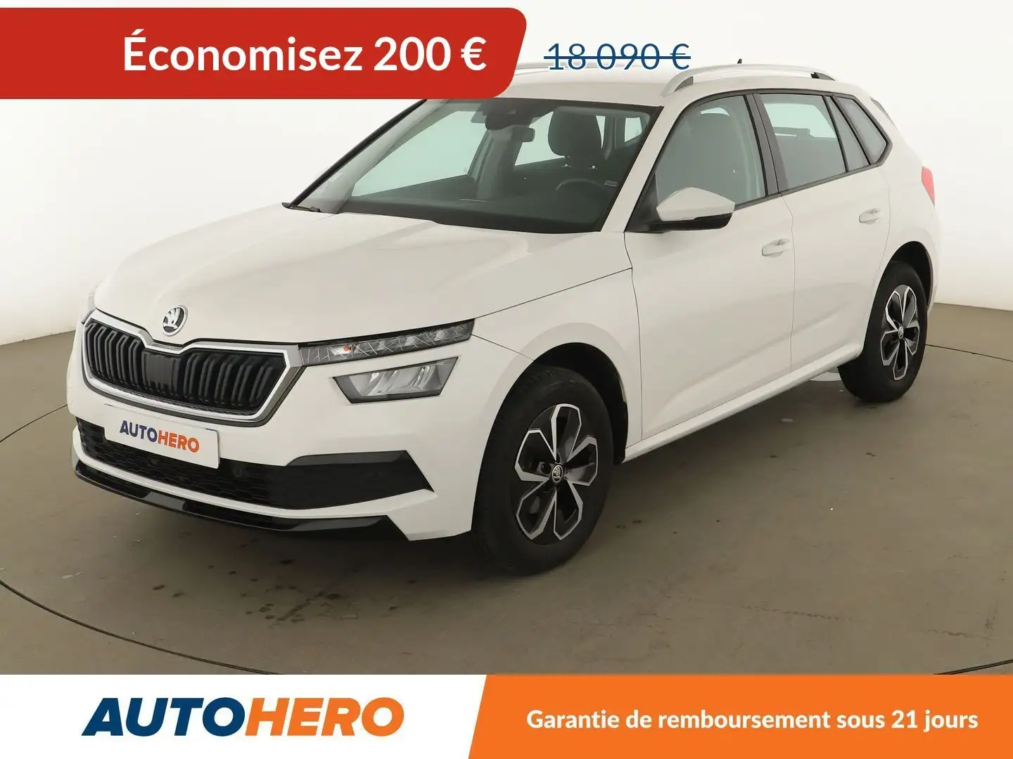 Skoda Kamiq 1.0 TSI Ambition Blanc - 1