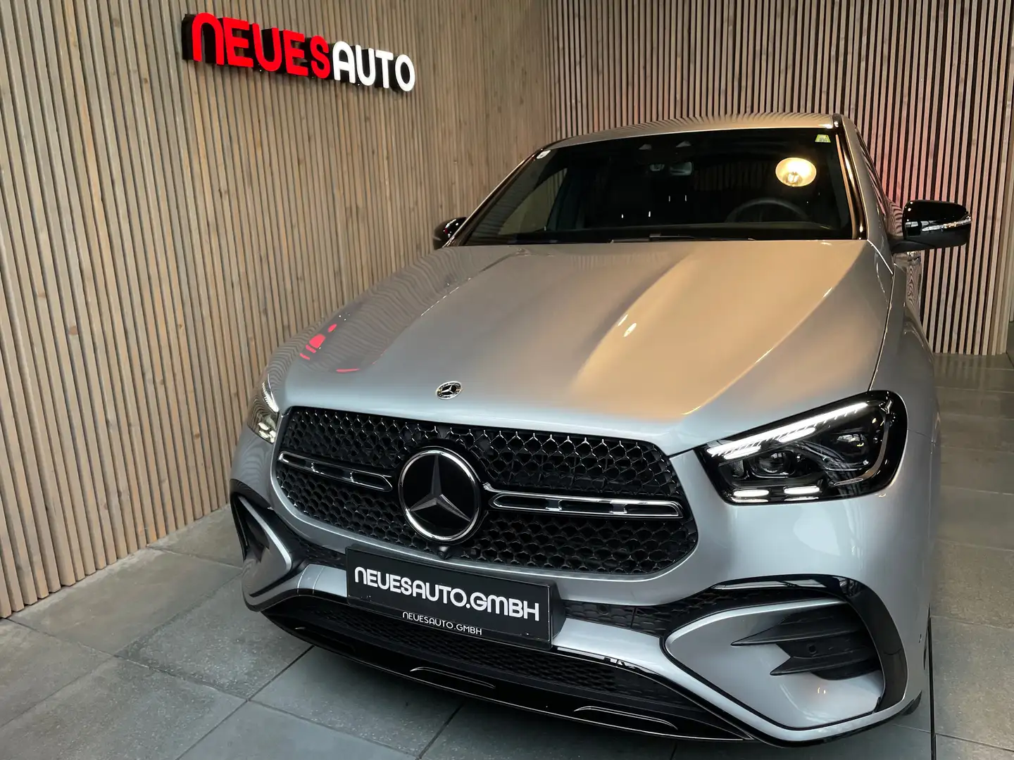 Mercedes-Benz GLE 300 d 4Matic Coupe *AMG*AHK*Airmatic*Garantie 06-2028 Argent - 2
