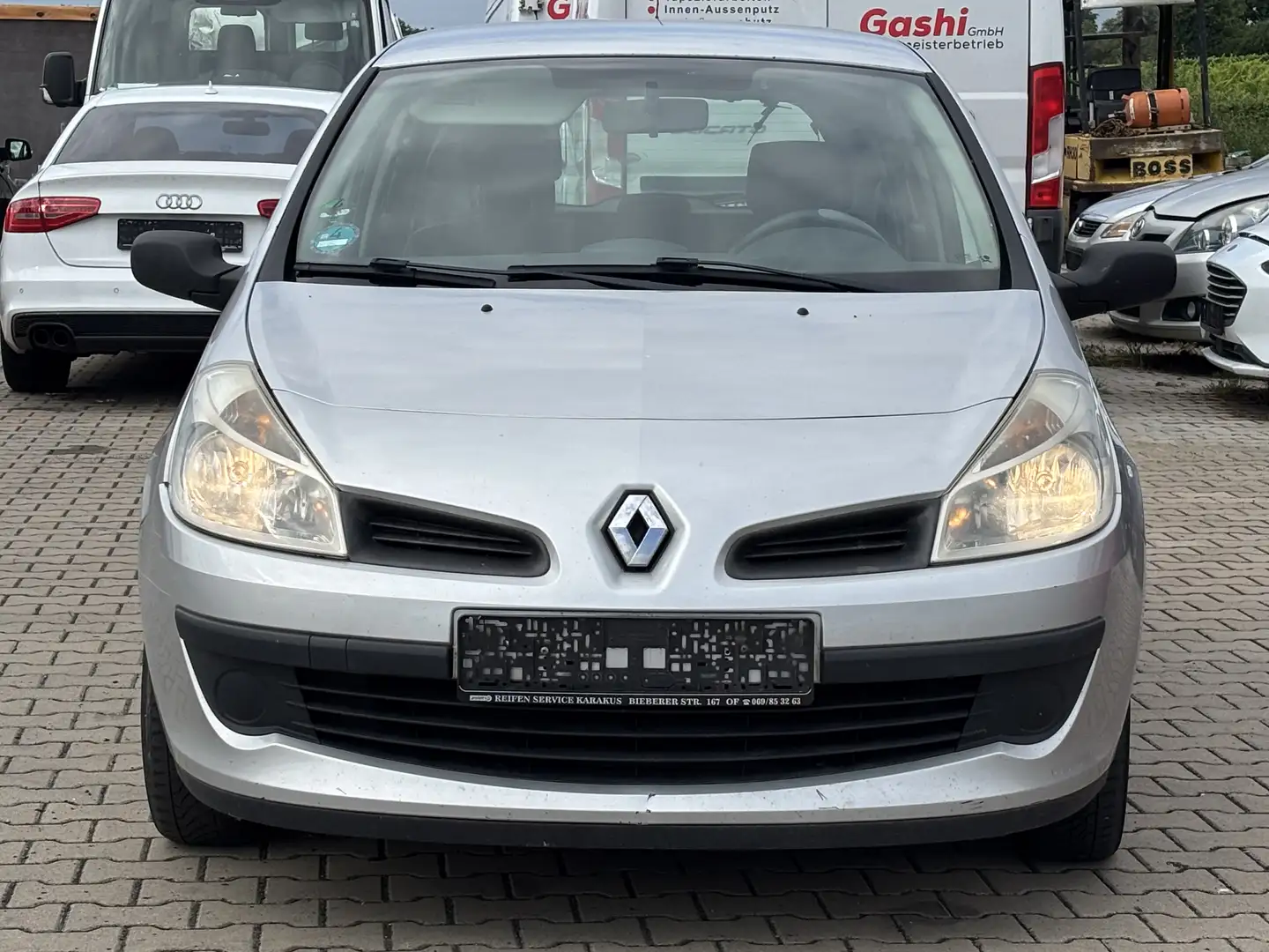 Renault Clio Authentique mit Klimaanlage + elektr. Fensterheber Grau - 2