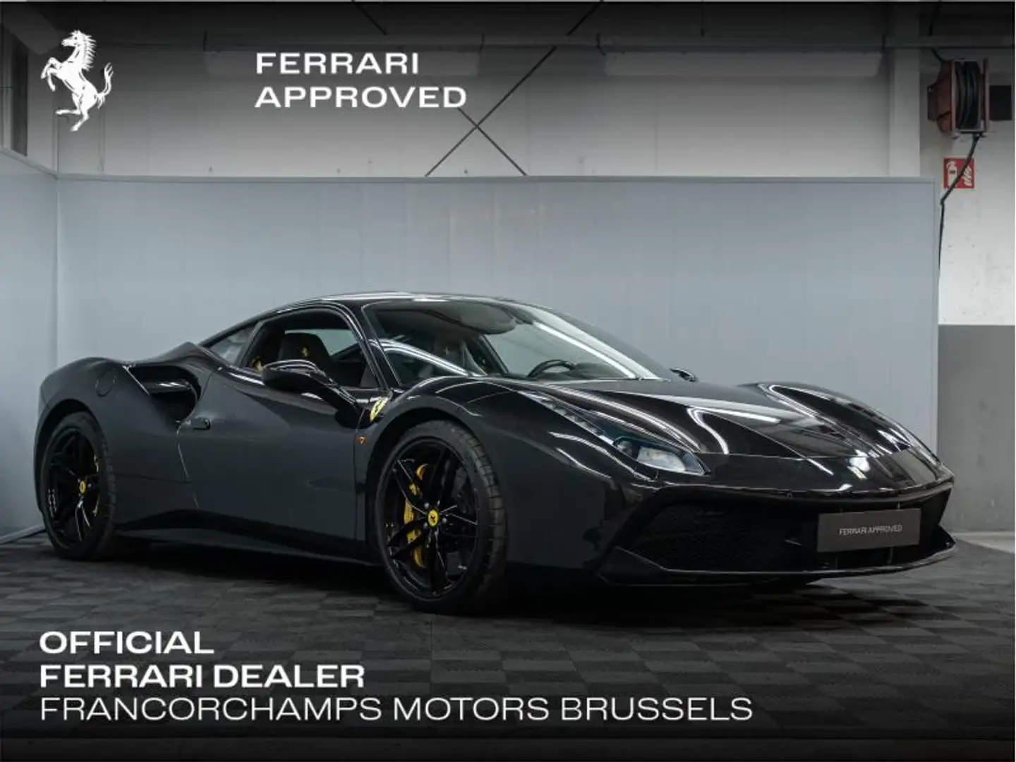 Ferrari 488 Schwarz - 1