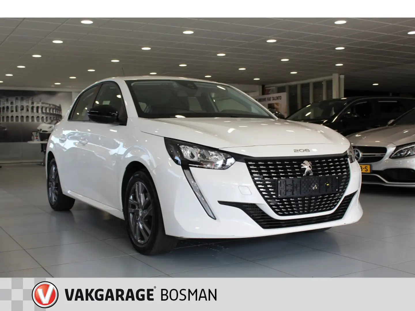 Peugeot 208 208 1.2 PureTech 100 Active Pack/CARPLAY/NAVI/CRUI Blanc - 1