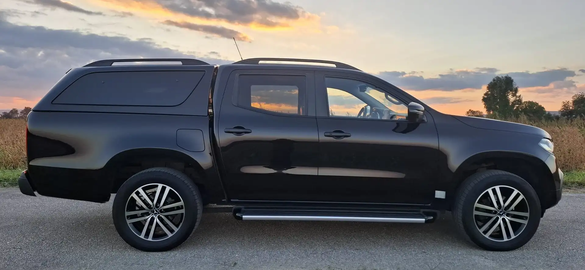 Mercedes-Benz X 350 X350D 4MATIC POWER "ALL IN BLACK" Schwarz - 2