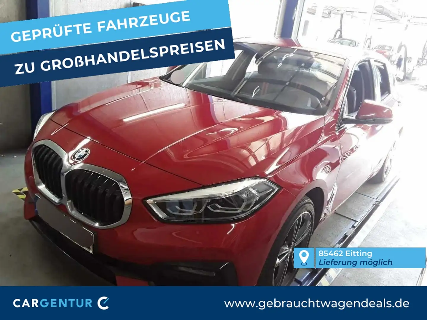 BMW 120 d xDrive Sport Line SpoSi LED Lane AUT PDC Roşu - 1