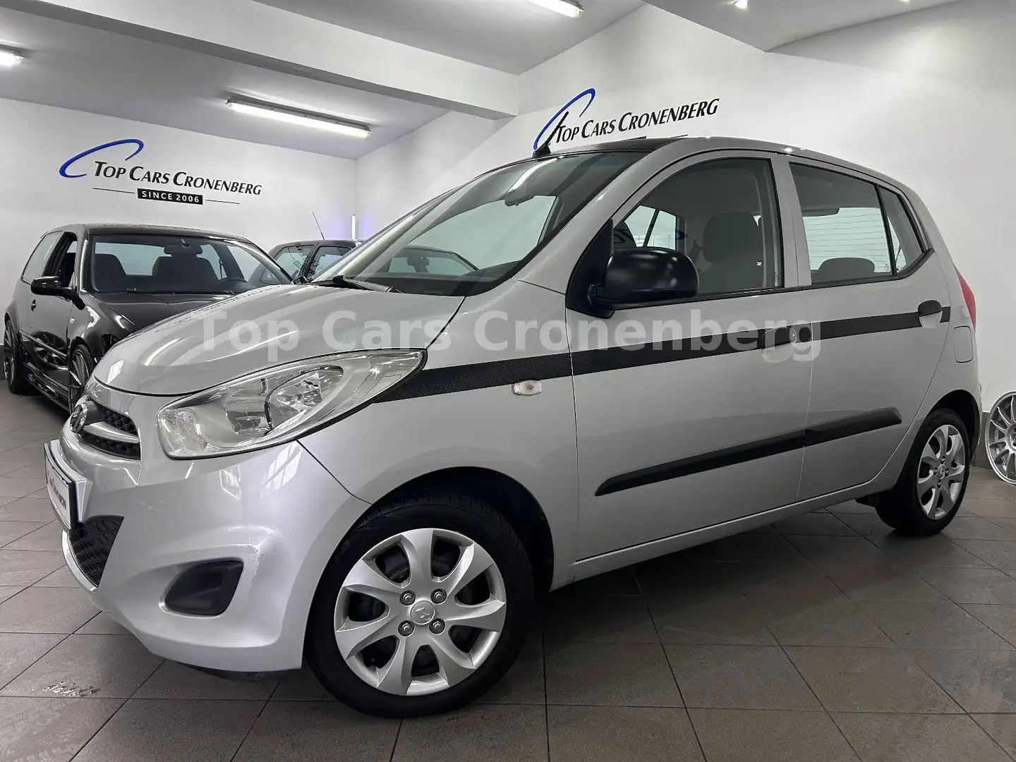 Hyundai i10 5 Star Edition*Klima*erst 54TKM*EURO5*USB* Silber - 2