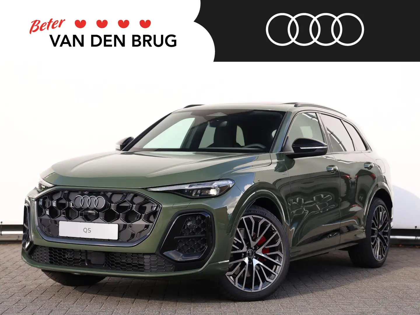 Audi Q5 S edition Competition 2.0 TFSI e 270 kW / 367 PK S Grün - 1