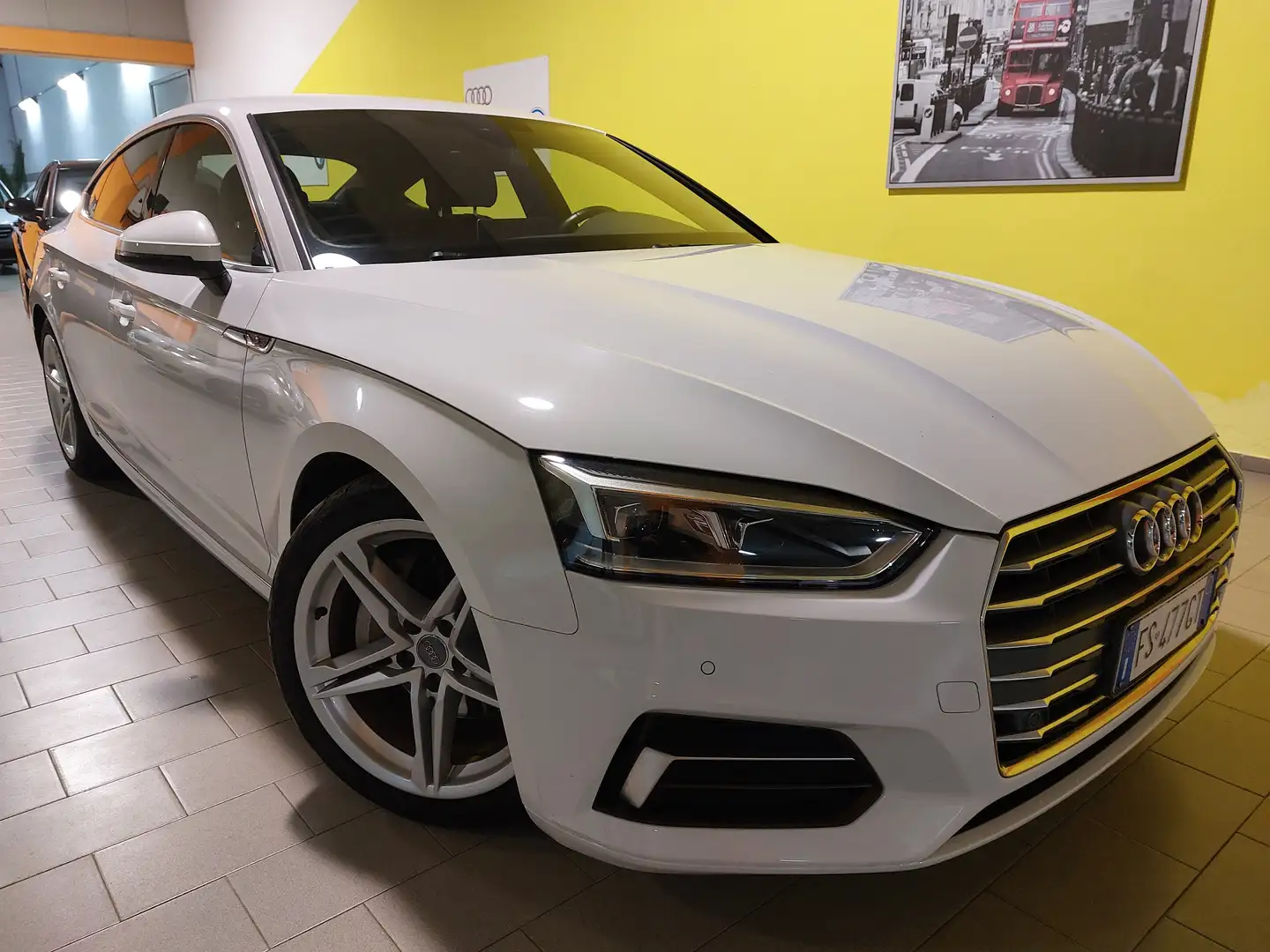 Audi A5 A5 SPORTBACK 40 2.0 TDI 190CV S-TRONIC  S-LINE Bianco - 2