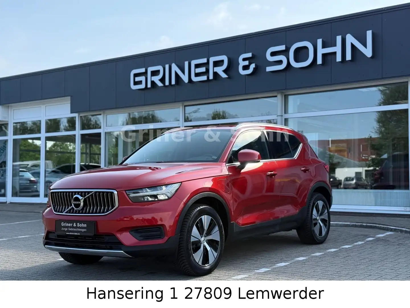 Volvo XC40 T4 Inscription,AHK,ACC,R-Kamera, Rojo - 1