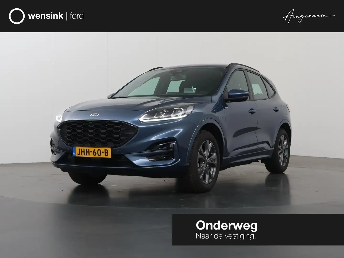 Ford Kuga 2.5 PHEV ST-Line | Trekhaak | Winterpakket | Head- Blauw - 1