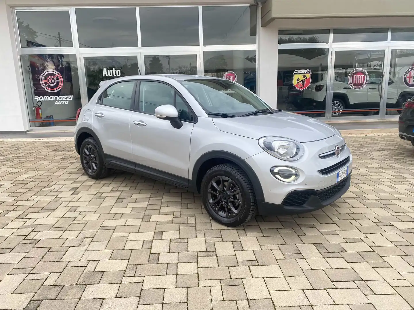 Fiat 500X 500X 1.6 mjt Lounge 4x2 120cv dct my20 Argento - 2