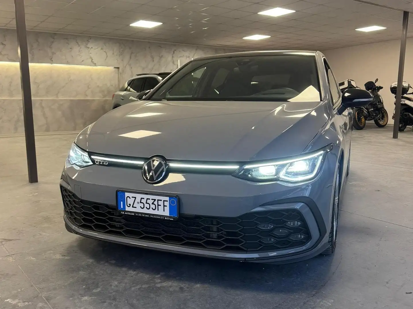 Volkswagen Golf Golf VIII 2.0 tdi GTD 200cv dsg Grigio - 1