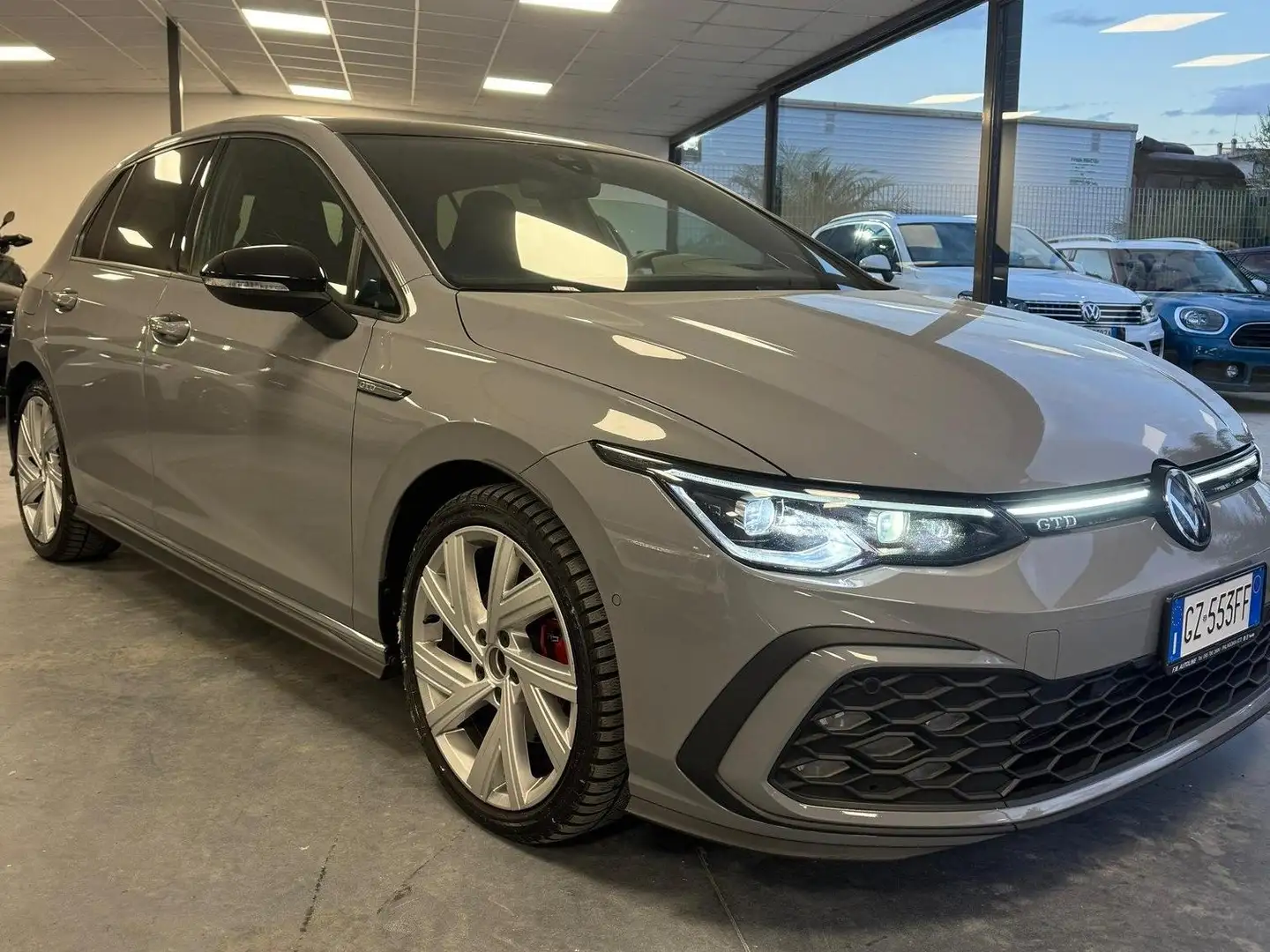 Volkswagen Golf Golf VIII 2.0 tdi GTD 200cv dsg Grigio - 2