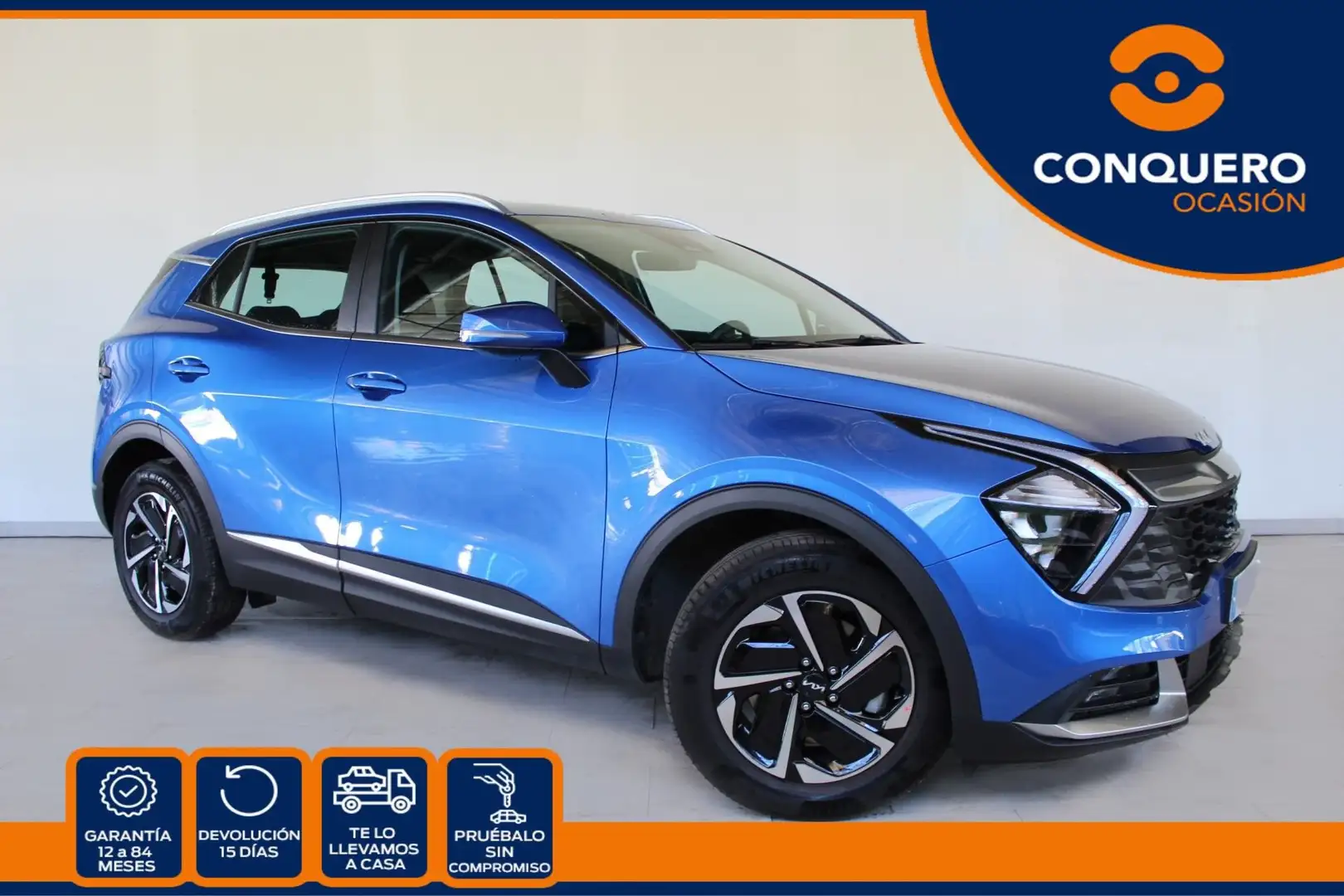 Kia Sportage 1.6 CRDi MHEV Drive 4x2 136 Bleu - 1