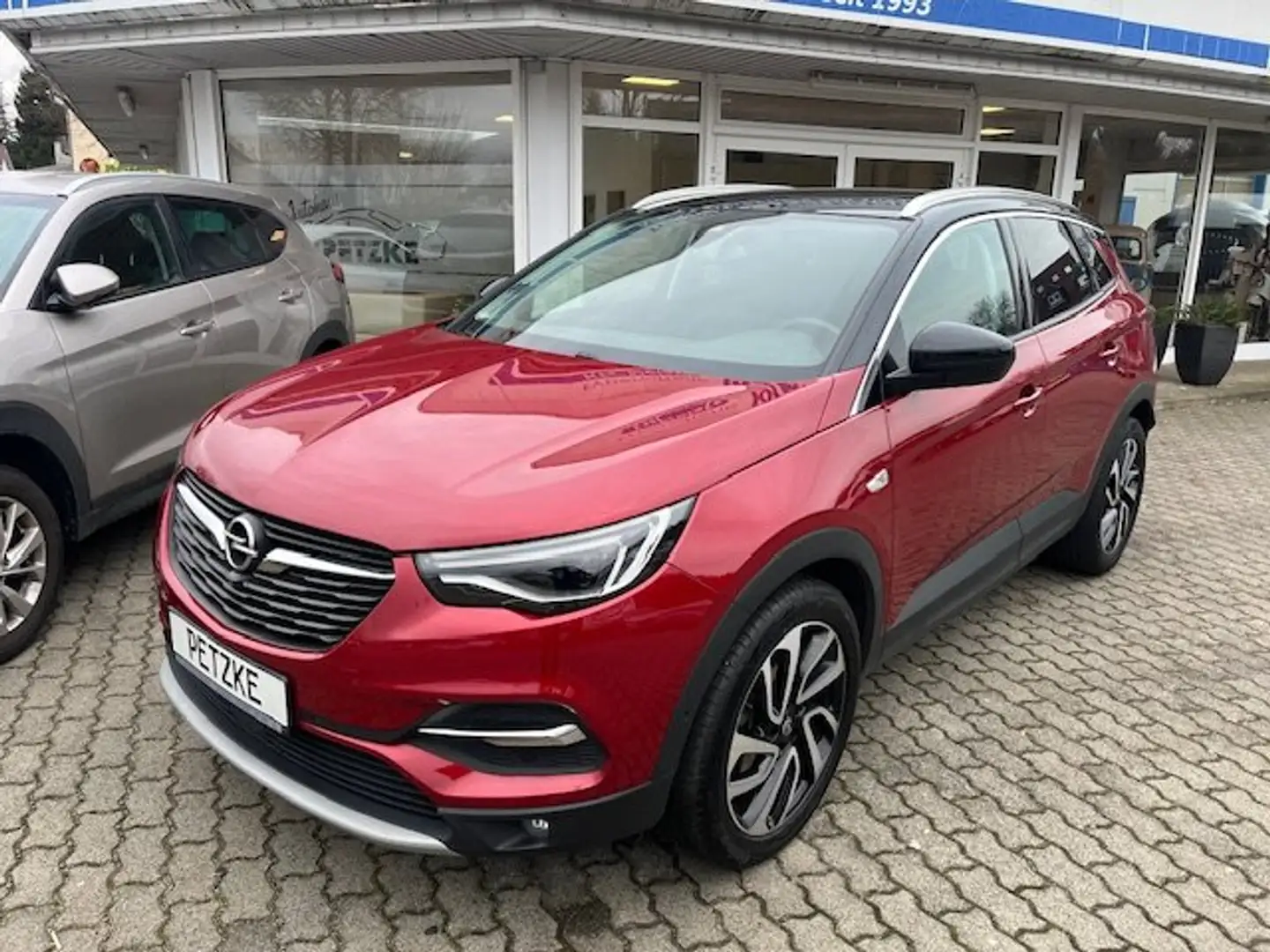 Opel Grandland X 1.2 Start/Stop Ultimate Dach Schwarz lackiert Rot - 2