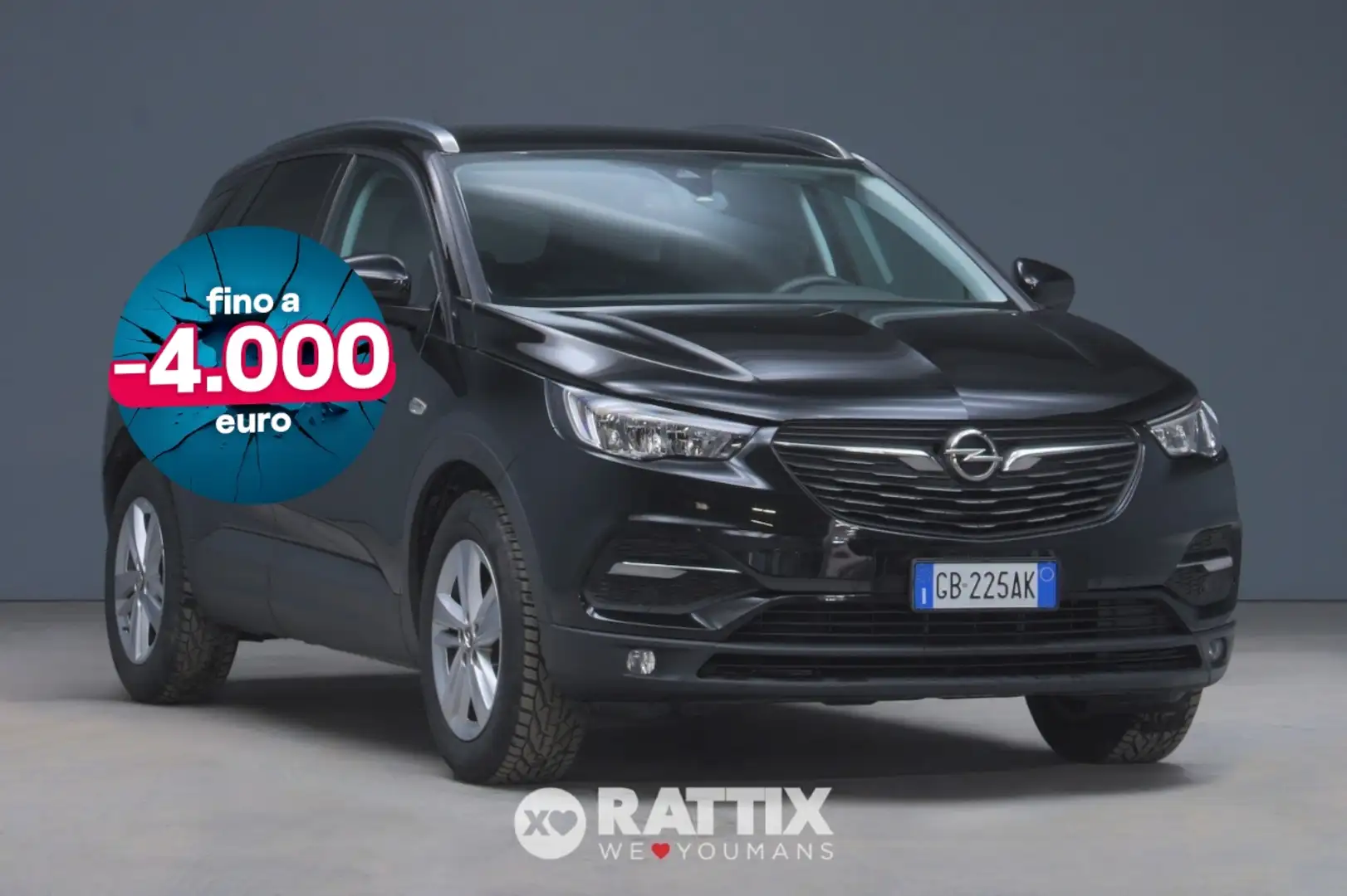 Opel Grandland X 1.2 Ecotec 130CV Innovation Nero - 1