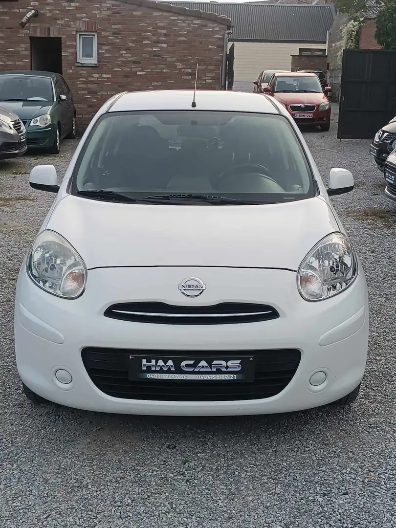 Nissan Micra Micra 1.2i Acenta Blanc - 1