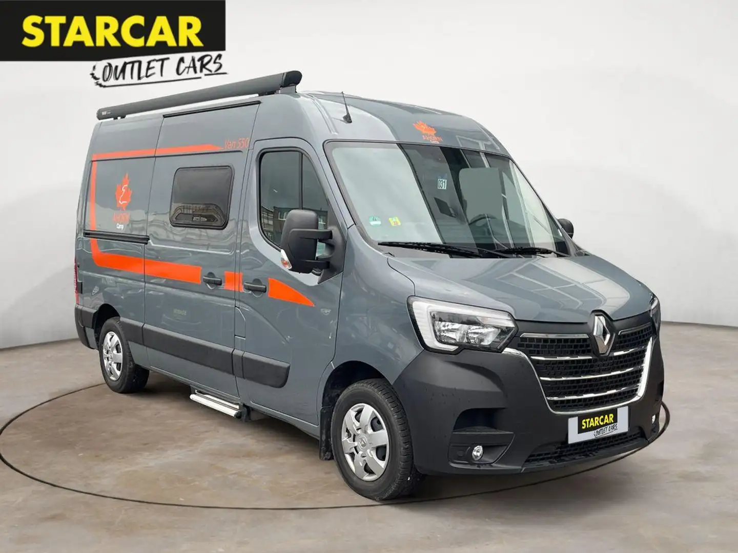 Ahorn Camp Van 550 2,3dCi 150 AUTOMATIK+KLIMA+TEMP+RFK Grigio - 1