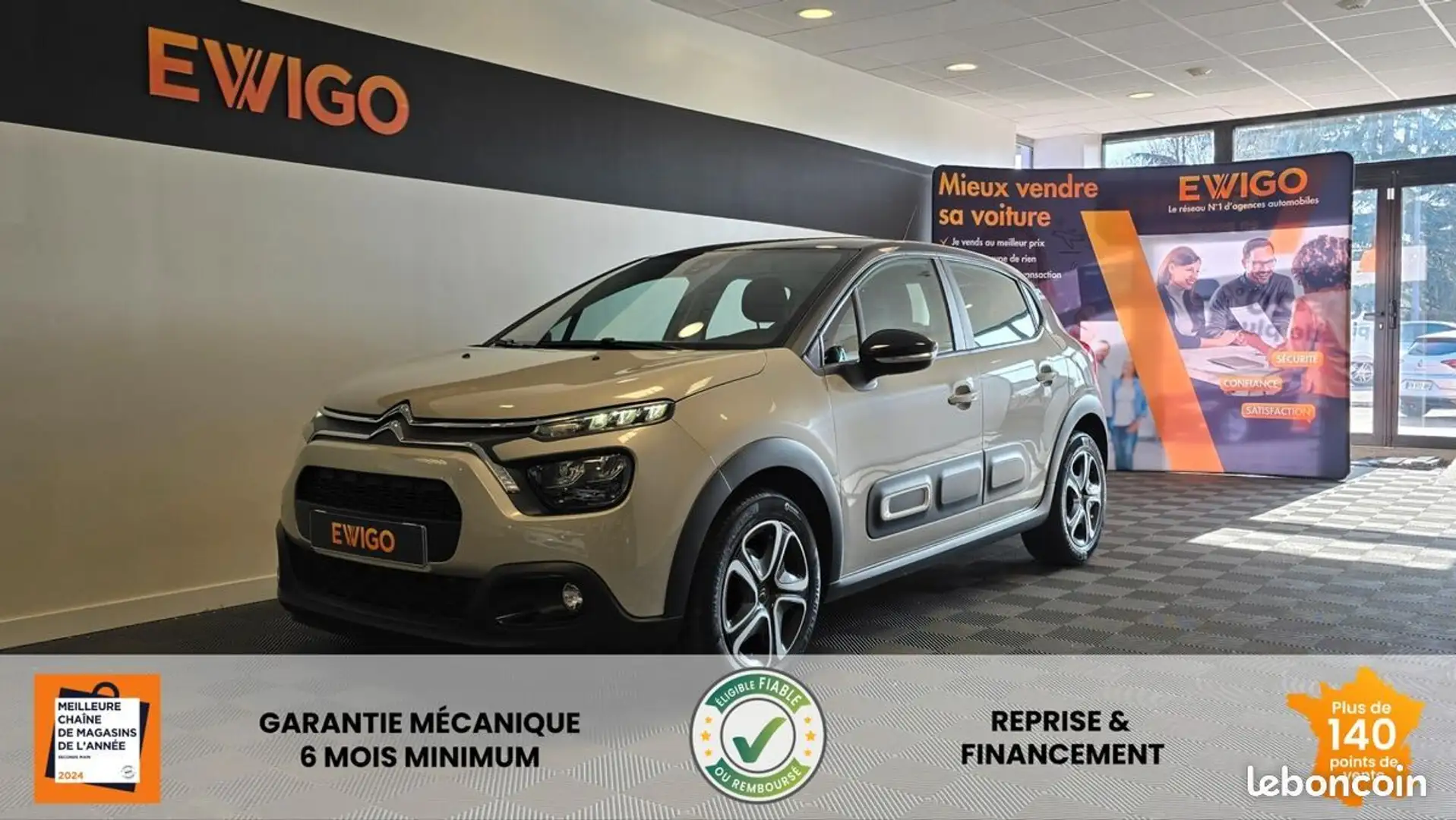 Citroen C3 GENERATION-III 1.2 PURETECH 82ch FEEL PACK START-STOP Beige - 1